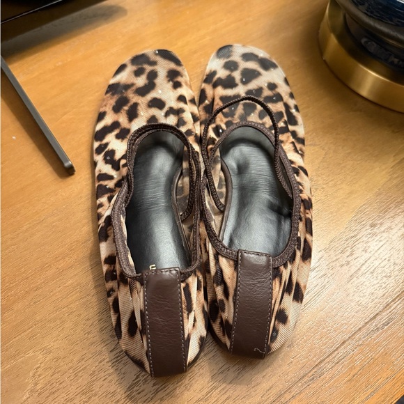Reformation Leopard Print Flats - Picture 4 of 6
